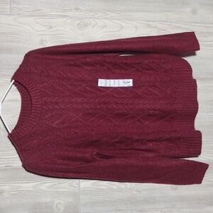 "The Extra-Cozy Sweater" Beautiful, Soft Cable Knit